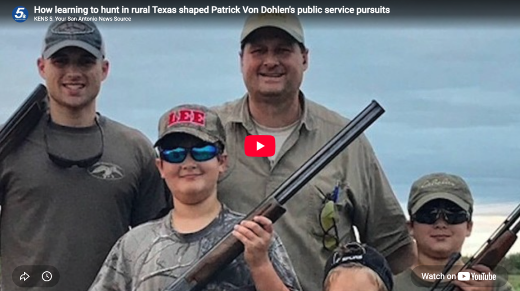 KENS 5 interview with Patrick Von Dohlen